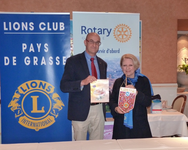 Rencontre avec le Lions Club du Pays de Grasse